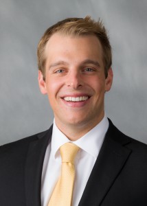 Wake Forest alumni programs coordinator Stephen Edwards, Thursday, October 3, 2013.