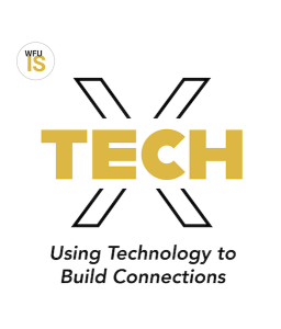 Wake Forest Information Systems "TechX" event logo