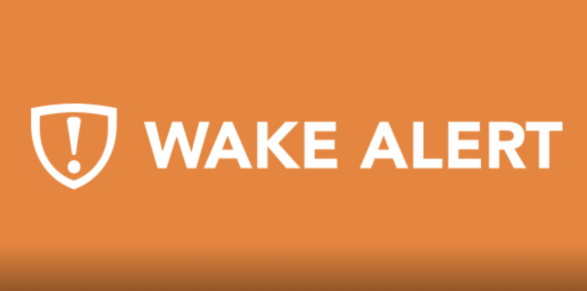Wake Alert logo