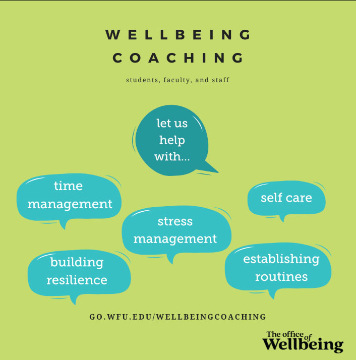 Wellbeing Coaching program free for faculty and staff | Inside WFU