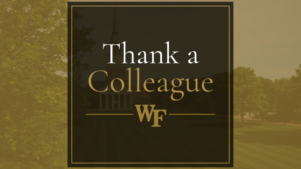 Thank a Colleague