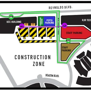 UCC parking map