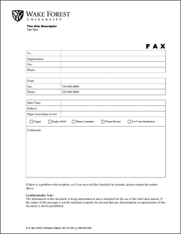 identity standards university fax template fax template microsoft word