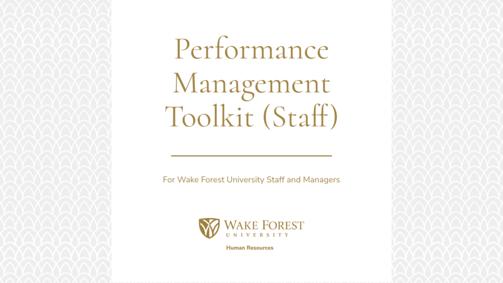 Performance Management Toolkit Cover