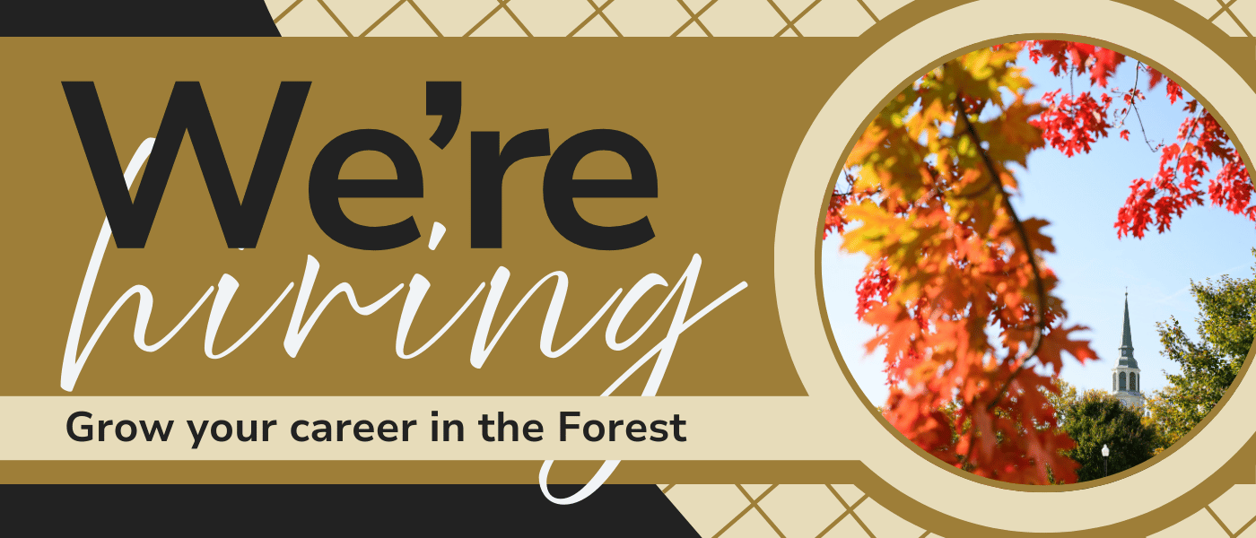 Careers at Wake Forest
