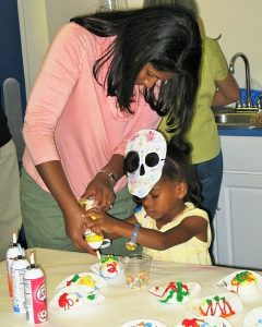 Mother and Child Painting