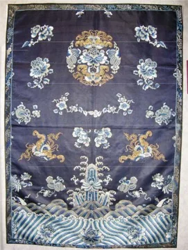 SilkHangingChinaBlue
