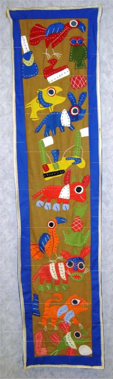 african-colorful-animal-panel
