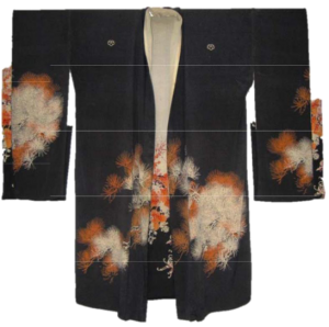 black-and-orange-color-burst-kimono