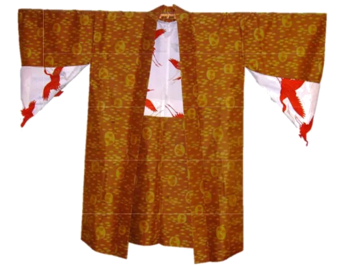 orange-and-red-silk-coat-japan