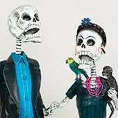 Paper mache figures