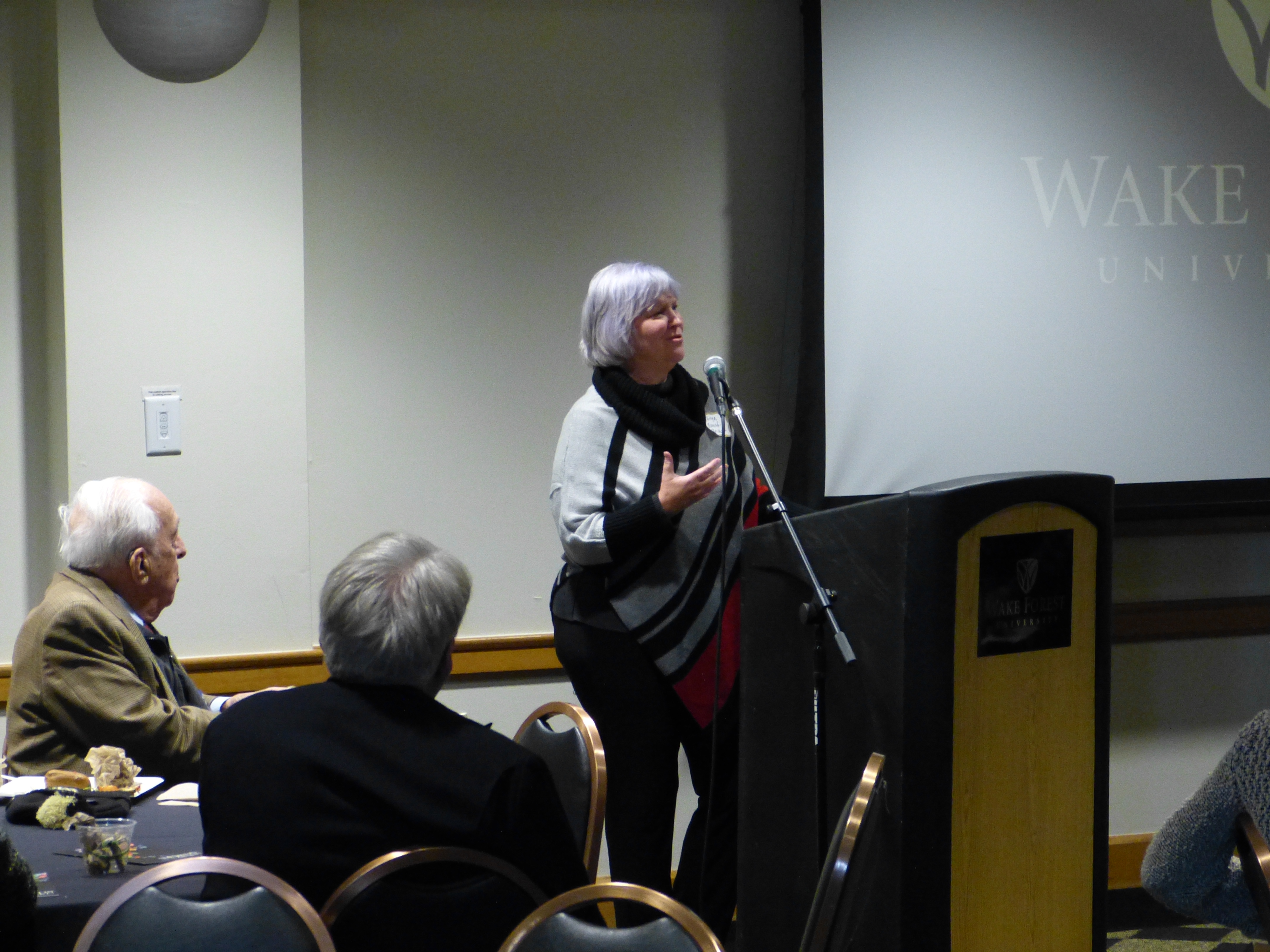 Speaker at Words Awake